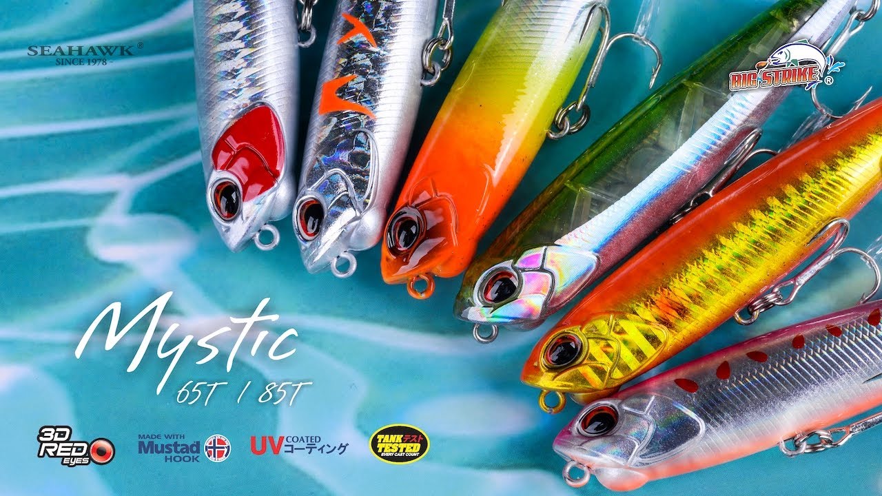 BIG STRIKE MYSTIC PENCIL LURE OFFICIAL VIDEO | SEAHAWK