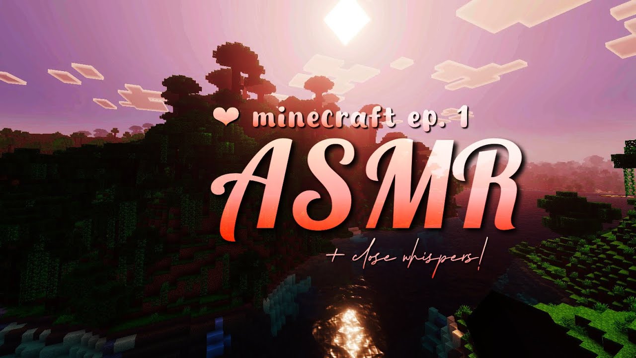 [asmr] 𖥔 ݁˖ 🌱playing survival minecraft.. as a noob&hellip; (,,&not;﹏&not;,,) | 𑣲minecraft asmr ep. 1 ✿