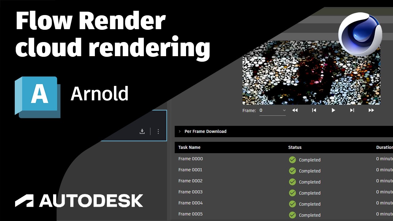 Учебное пособие по Arnold &mdash; Flow Render (облачный рендеринг): технический обзор Arnold для Cinema...