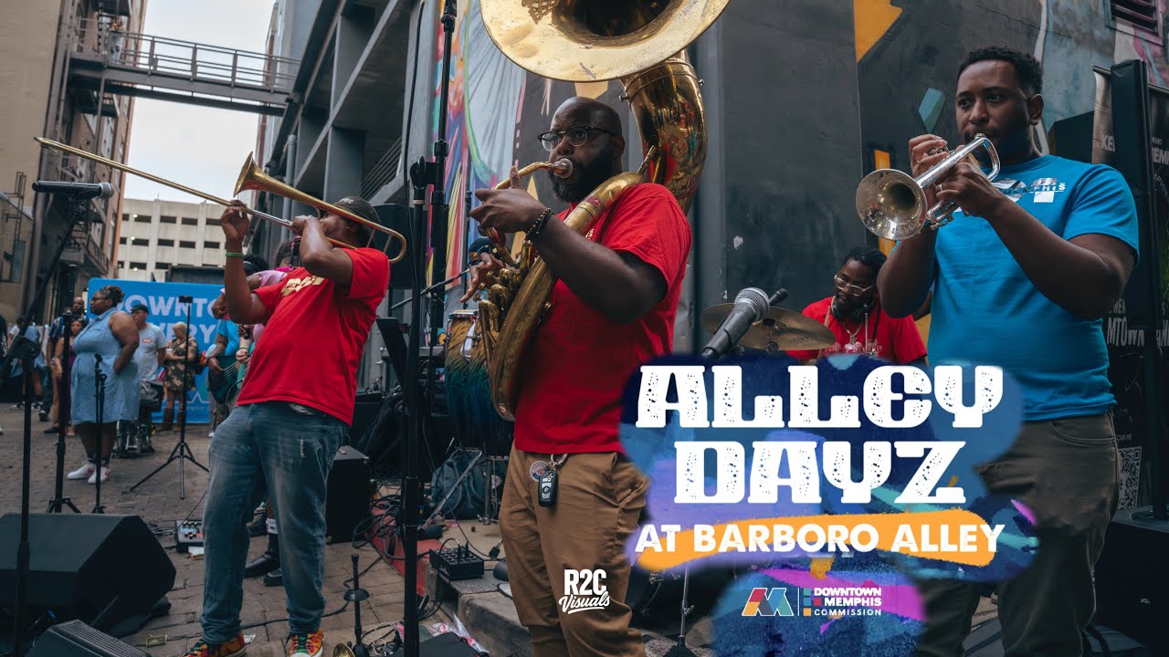Alley Dayz In Downtown Memphis w/ Da MTown Band