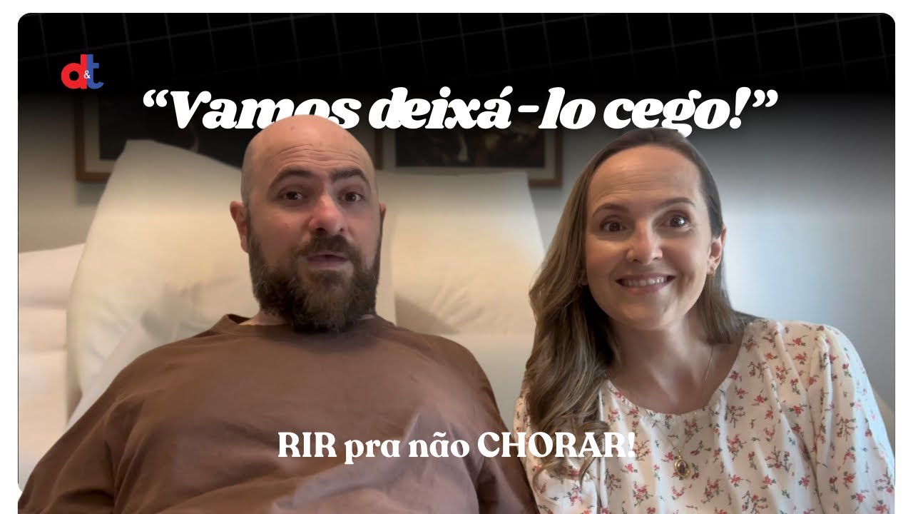 O dia em que os enfermeiros “queriam” deixar o Tiba cego. 