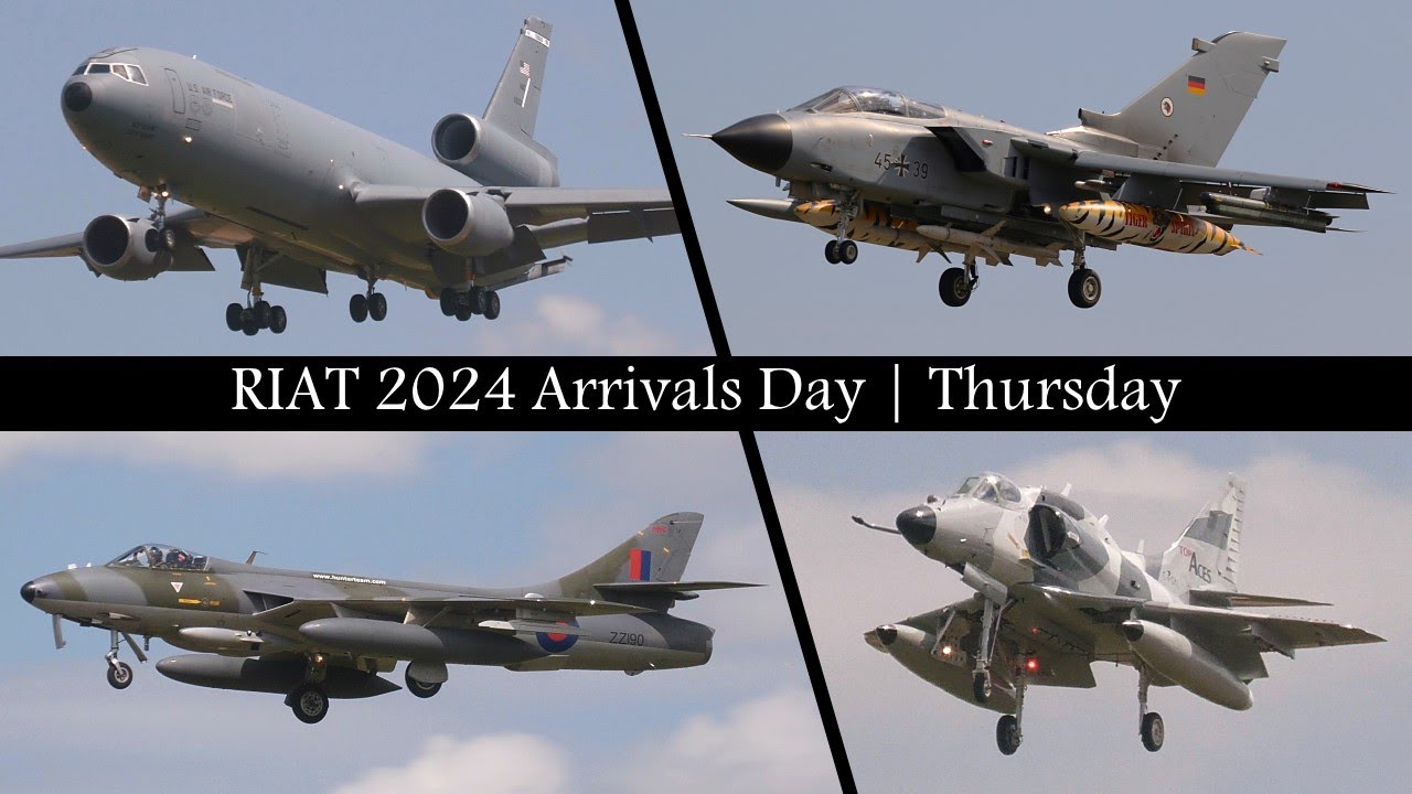 RIAT 2024 Arrivals Day | Thursday