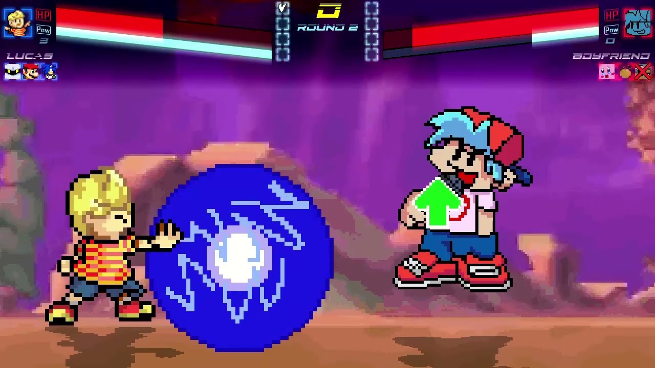 Mugen Battles - Team Smash Bros VS Team Lamaroskin
