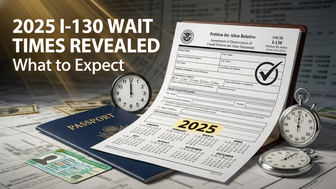 I-130 Petition for Alien Relative Processing Time (2025 Update)