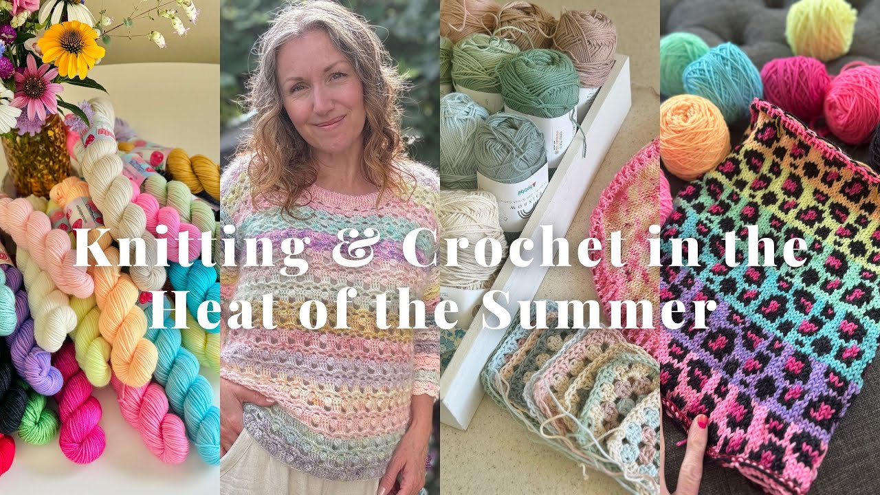 CSY Episode 31: Knitting and Crochet in the Heat of the Summer