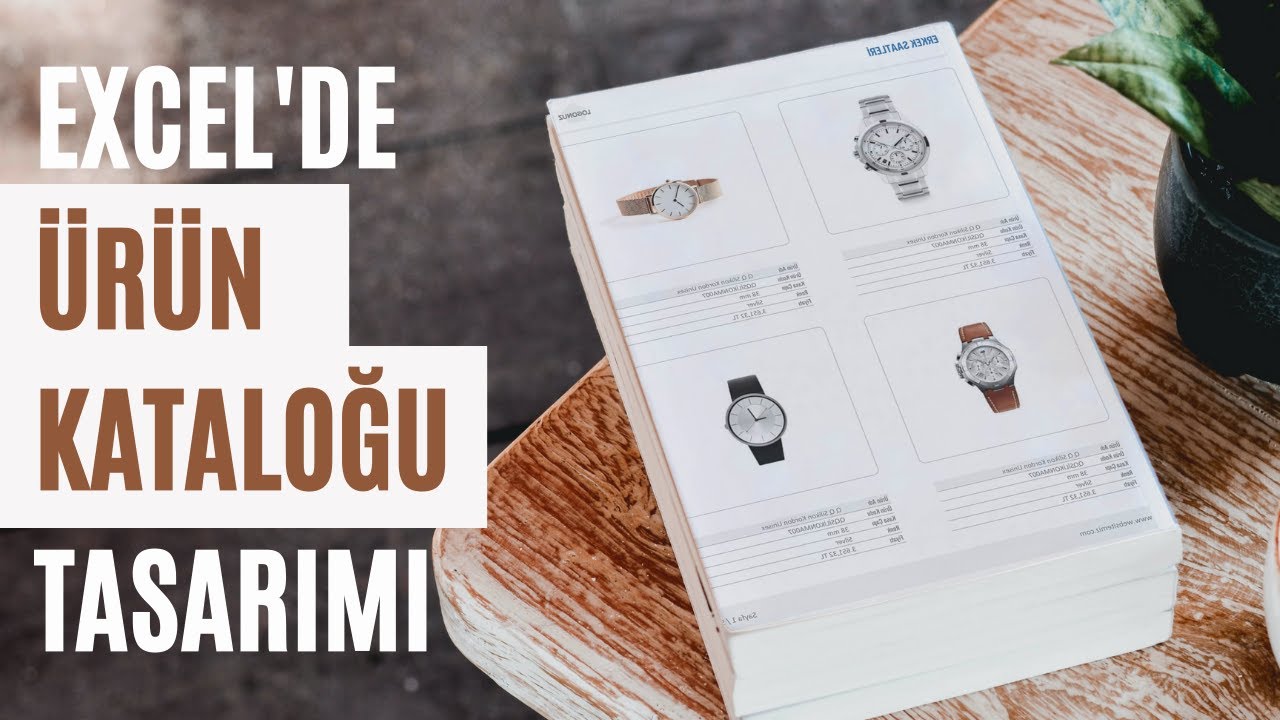 EXCEL DE ÜRÜN KATALOĞU NASIL YAPILIR? | HIZLICA KENDİ ÜRÜNLERİNİZİ ENTEGRE EDİN! - EXCEL 751