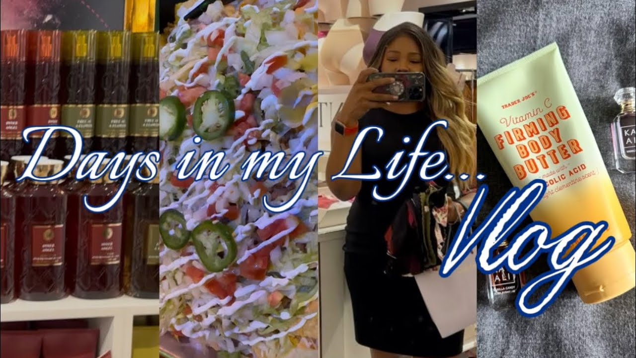 Days in my Life Vlog | Fragrance Haul, Trying New Body Care | Book Shopping August 2025