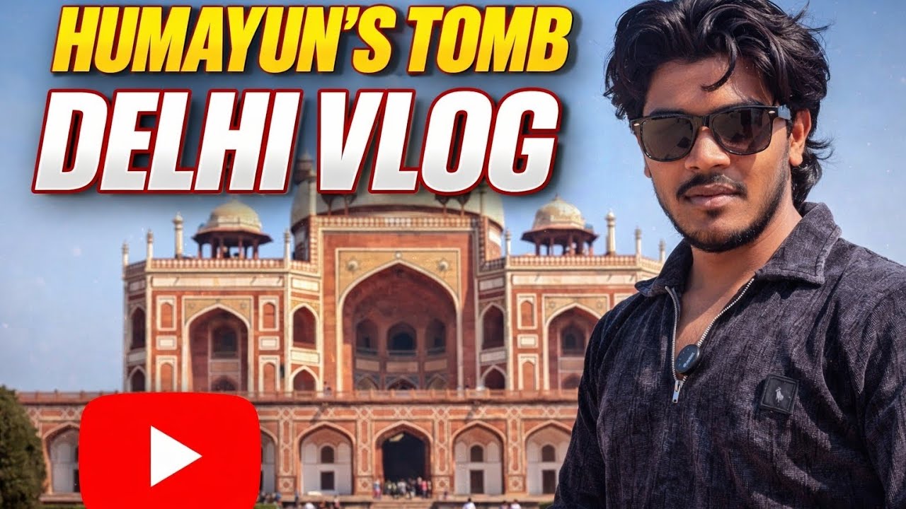Humayun's Tomb Explore Delhi Vlog 😎