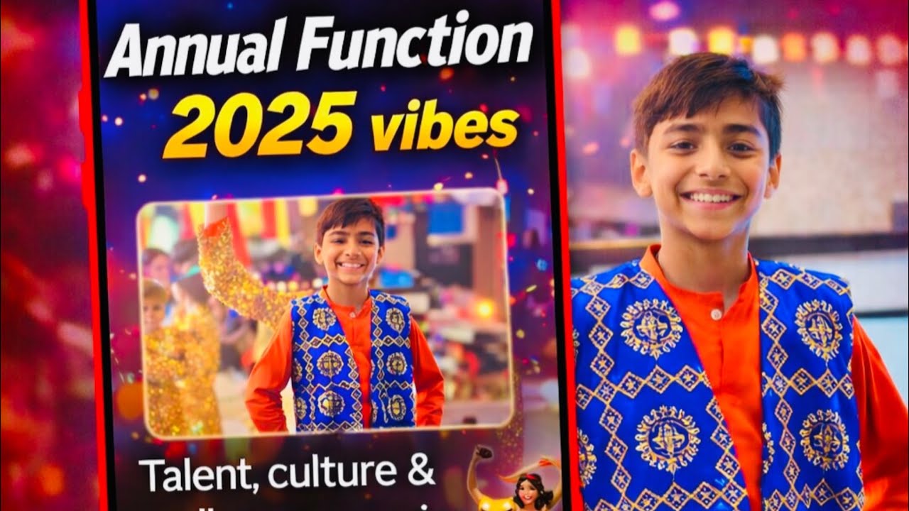 School Annual Function 2025 | Amazing Dance & Performances | Bassi Brothers Vlog #annualfunction 