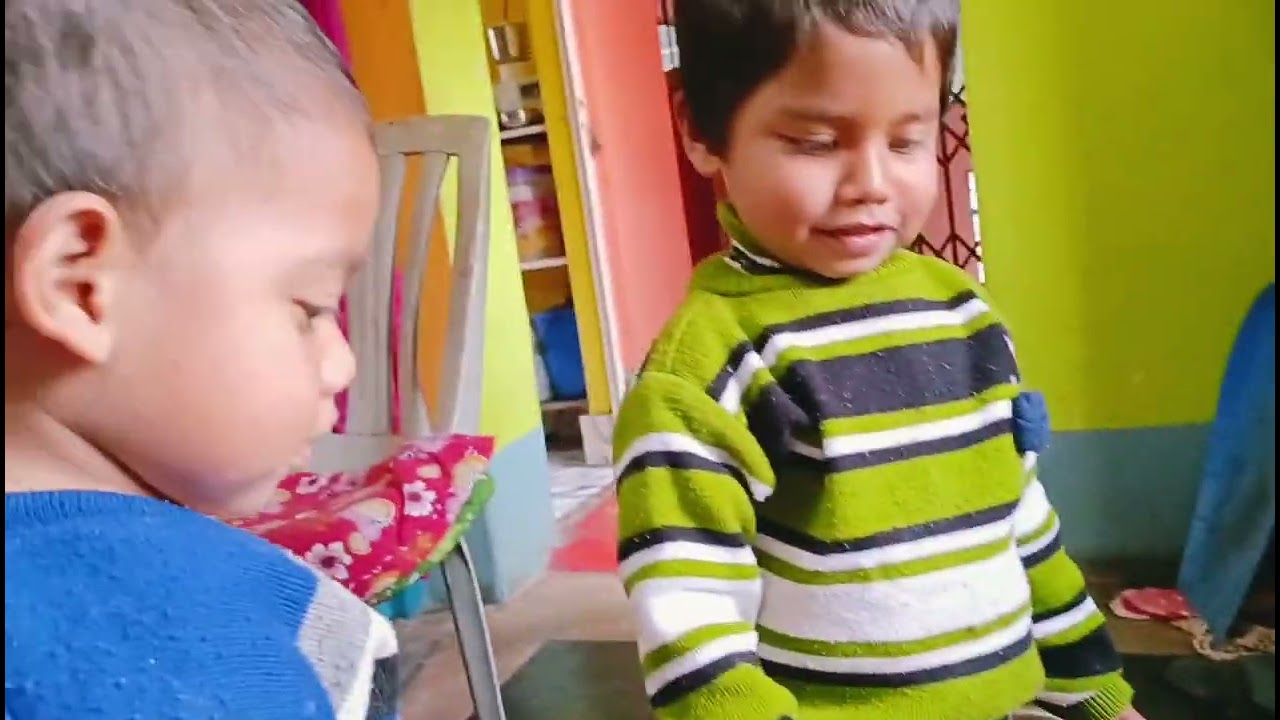 Birthday তে Aunty আর Uncle দের দেওয়া gift রাজ আর সৌর্য নিজেরাই open করে খেলতে শুরু করলো ❤️