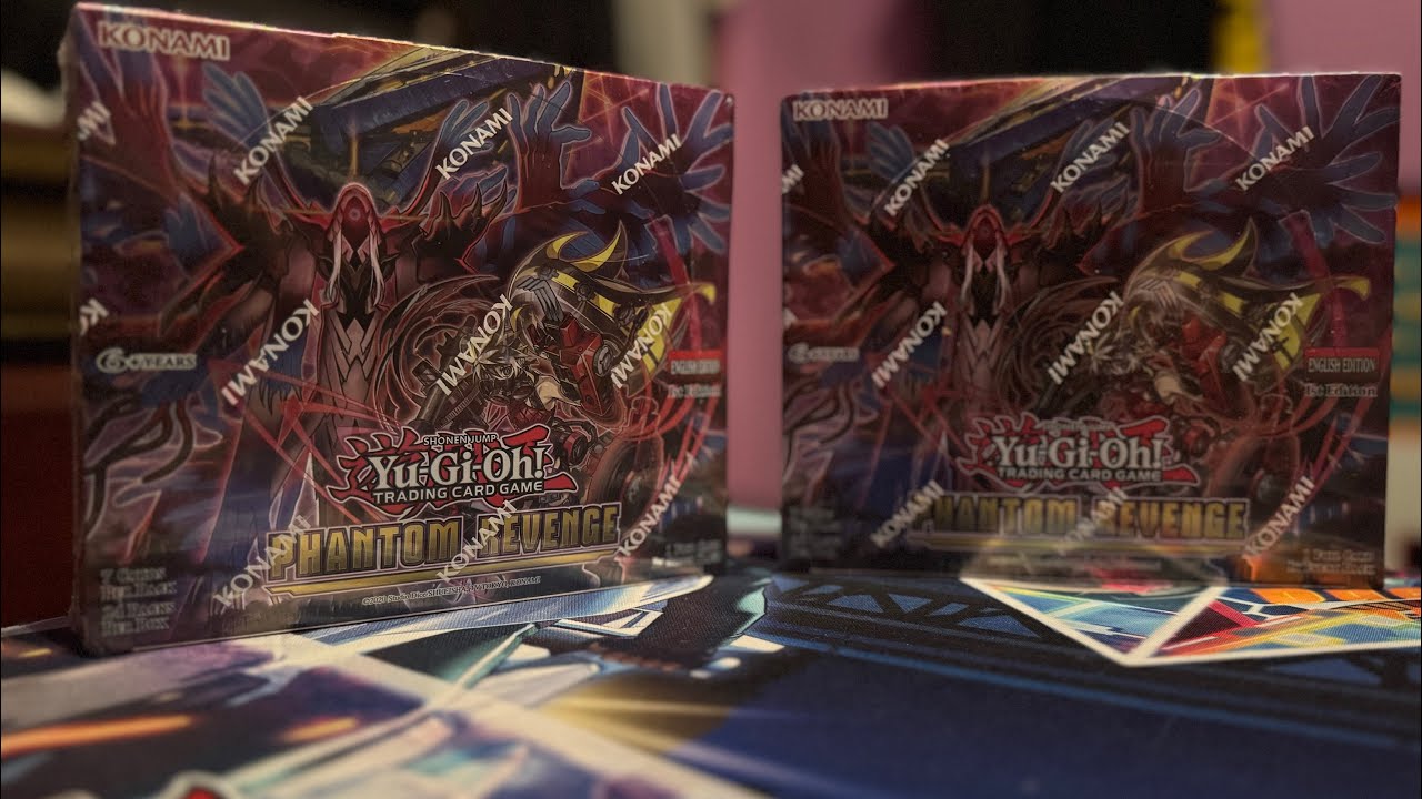 Opening TWO Yugioh Phantom Revenge Booster Boxes! Can I Make A Playable Deck???
