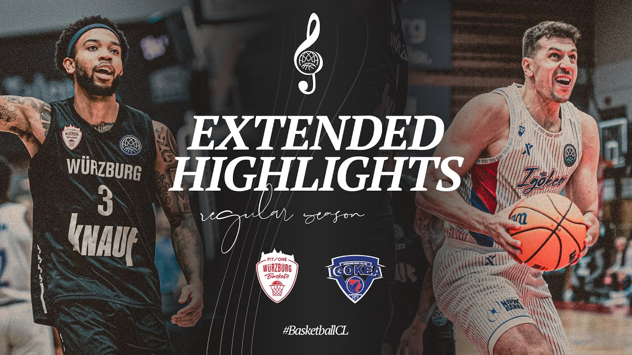 FIT/One Würzburg Baskets v Igokea m:tel | Full Game Highlights | #BasketballCL 2024-25