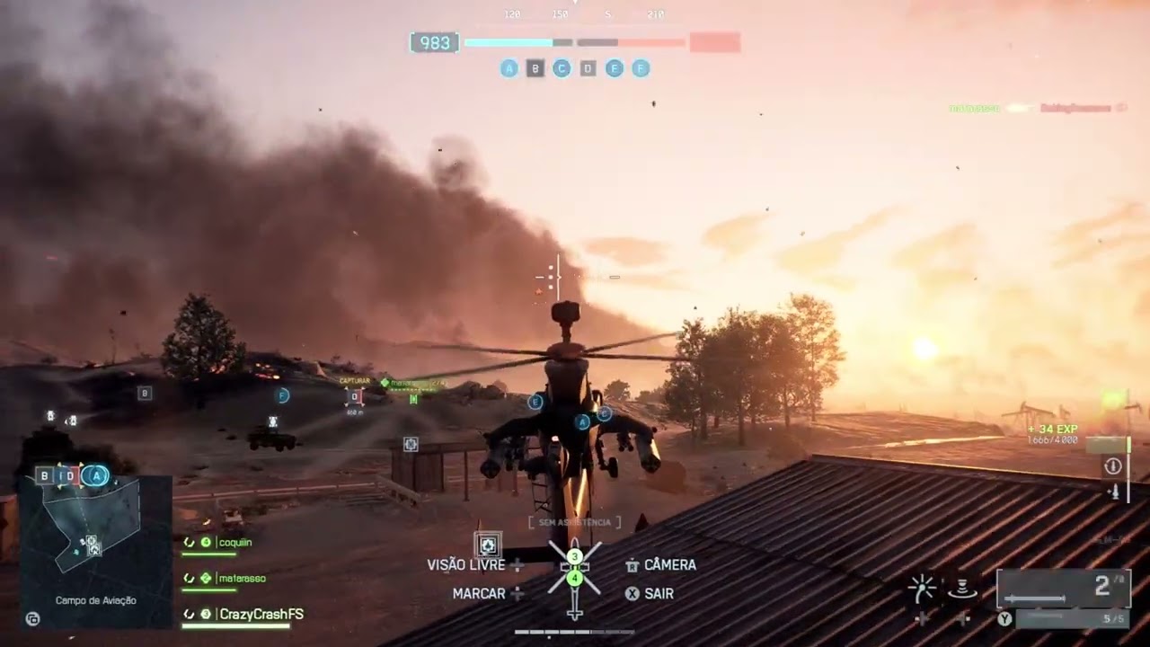 Battlefield 6 Limpeza no Mapa com Heli 60kills