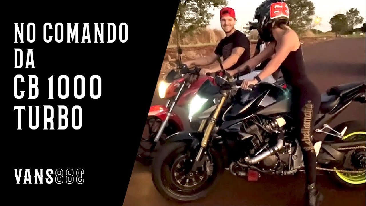 ANDEI NA CB1000 TURBO DO DIEGO FAUSTINO!