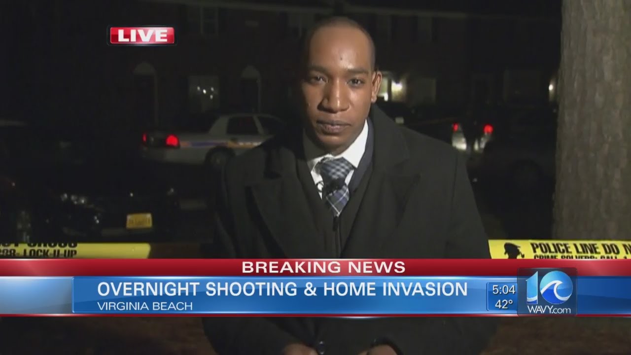 Overnight shooting, home invasion in Va. Beach