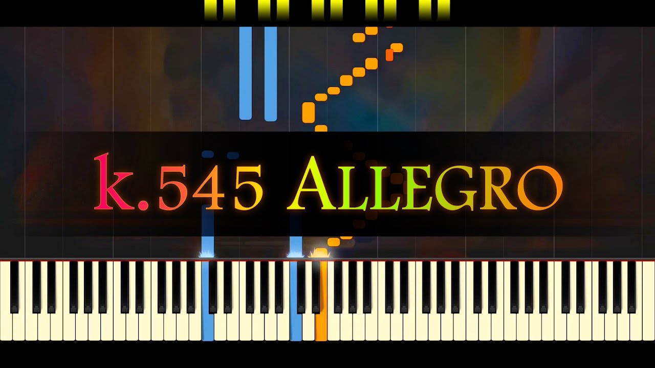 Piano Sonata No. 16, K.545 (1st mvt) // MOZART
