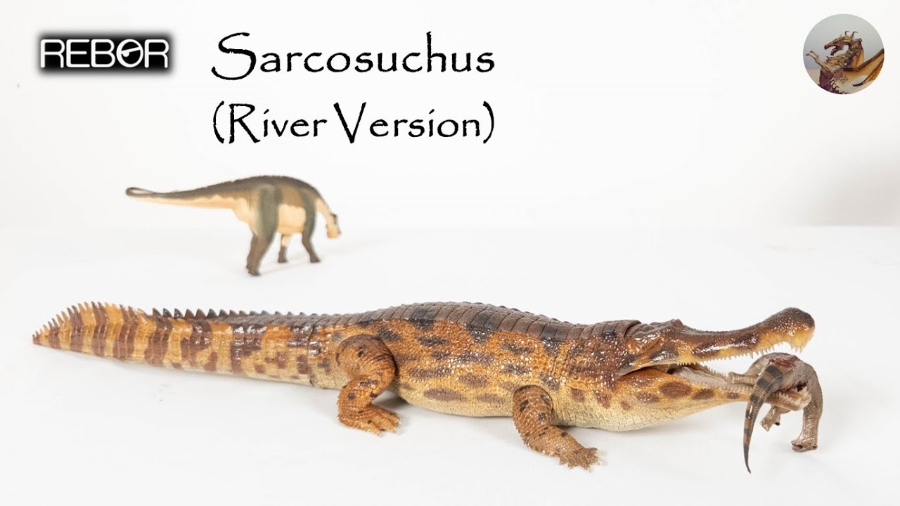 264: Обзор Rebor Sarcosuchus (River Version, Lica 2003)