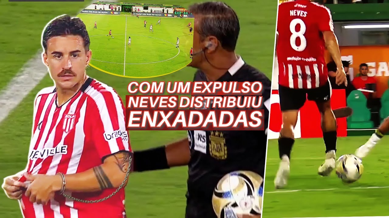 Neves começou titular Estudiantes vs Def. Y Justicia