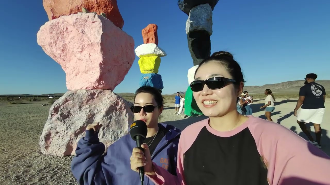 VR Learn Korean at Seven Magic Mountains - VR 180 3D