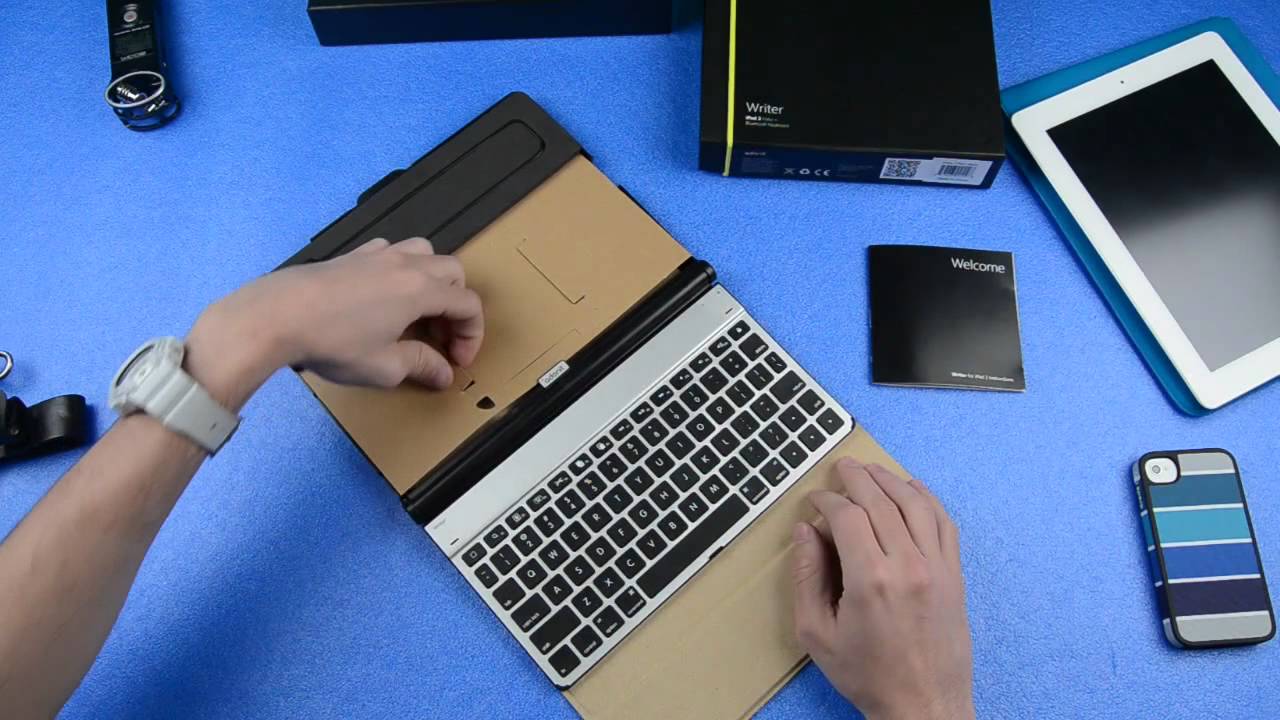Writer iPad Keyboard Case Unboxing