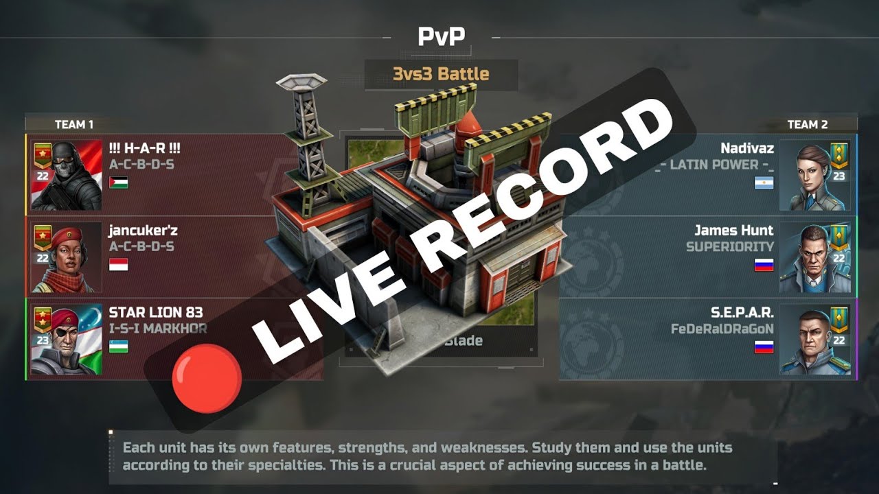 🔴Live Record: Jancuker'z 3vs3 || Art Of War 3
