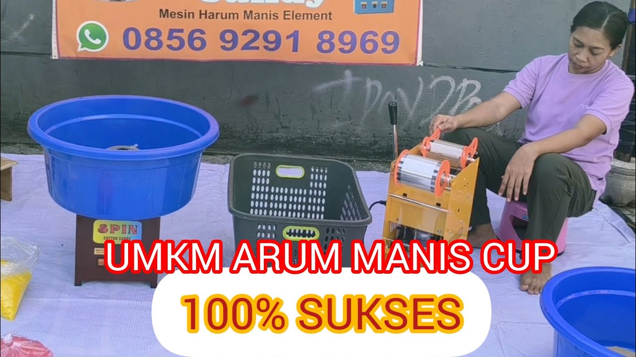 SUKSES 100% UMKM ARUM MANIS CUP