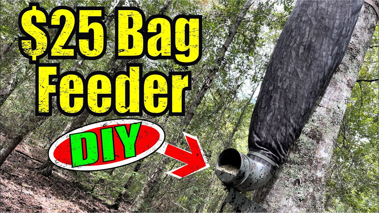 Moultrie Bag Feeder With DIY Spout!