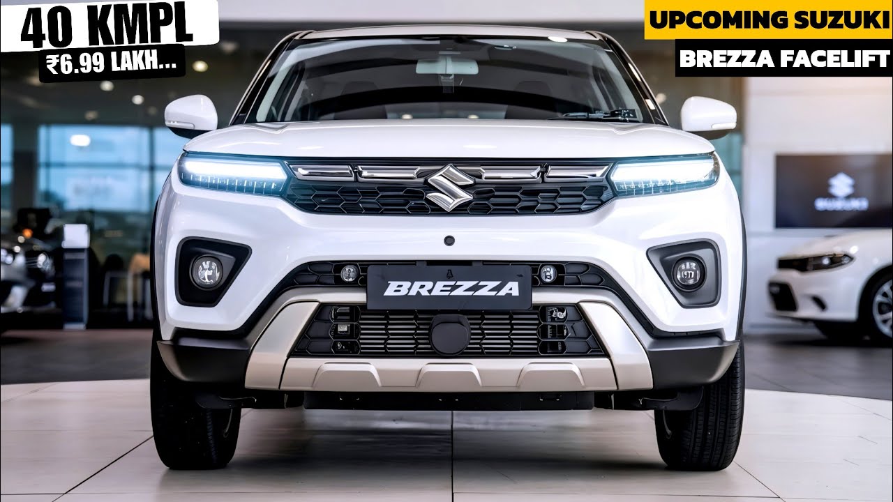 Brezza Facelift 2026 India | Price, Features & Launch Date | Full Leak! Upcoming Brezza Facelift