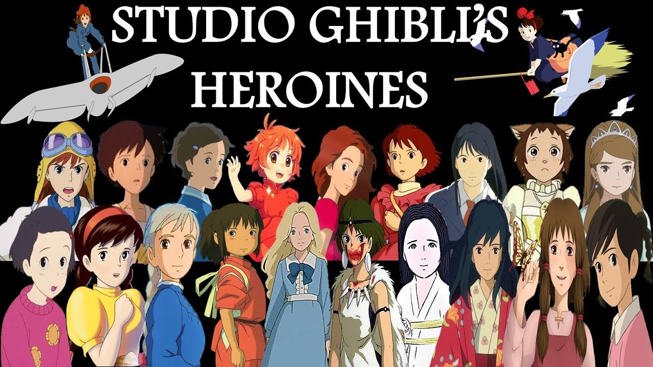 Studio Ghibli & The Female Protagonists (Heroines)