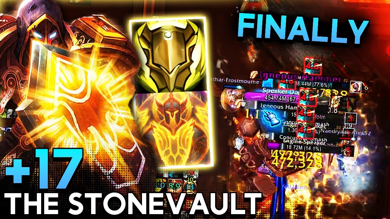 The Stonevault +17 (finally) | Lightsmith Prot pally | TWW SEASON 1 M+