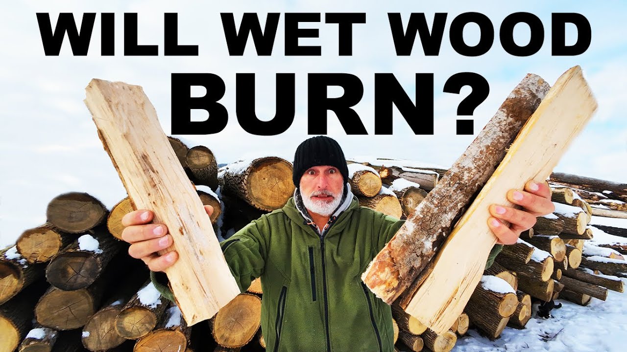FIREWOOD...WILL WET WOOD BURN?