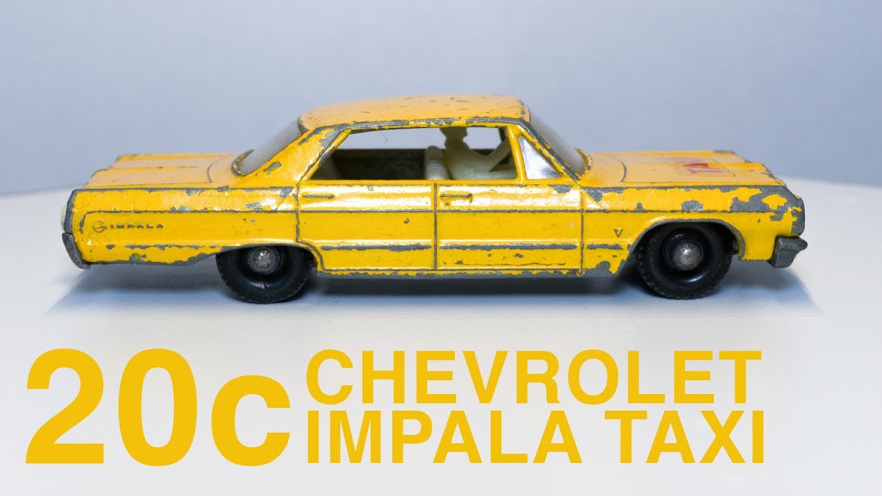 Matchbox 20c Chevrolet Impala Taxi - Full Restoration