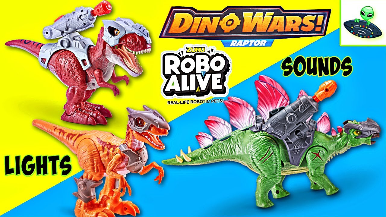 ZURU Robo Alive DINO WARS! real life robotic pets
