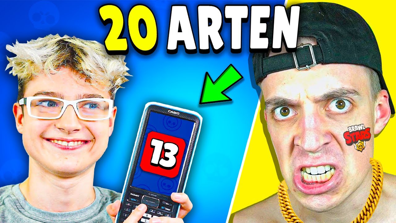 20 Arten von Brawl Stars Spielern! 😎