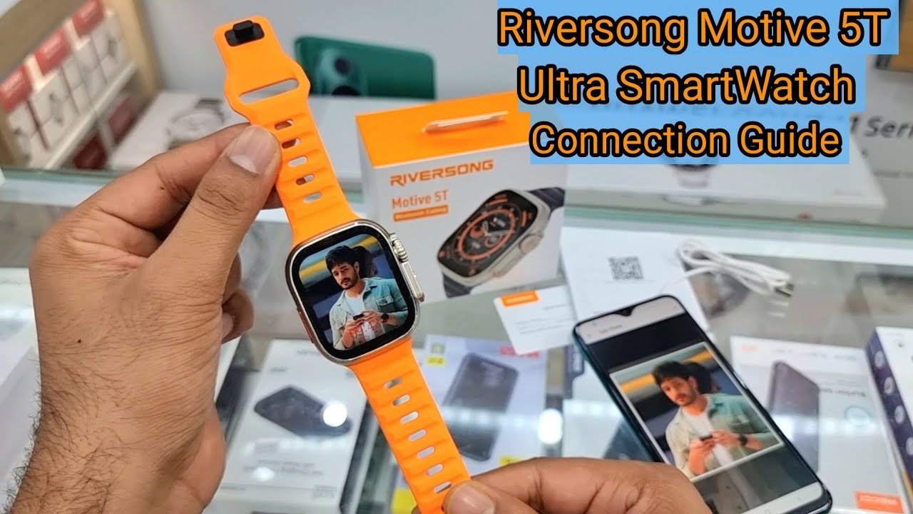 RIVERSONG Motive 5T Smart Watch Unboxing | Features | Connection Guide | Add Custom Photo