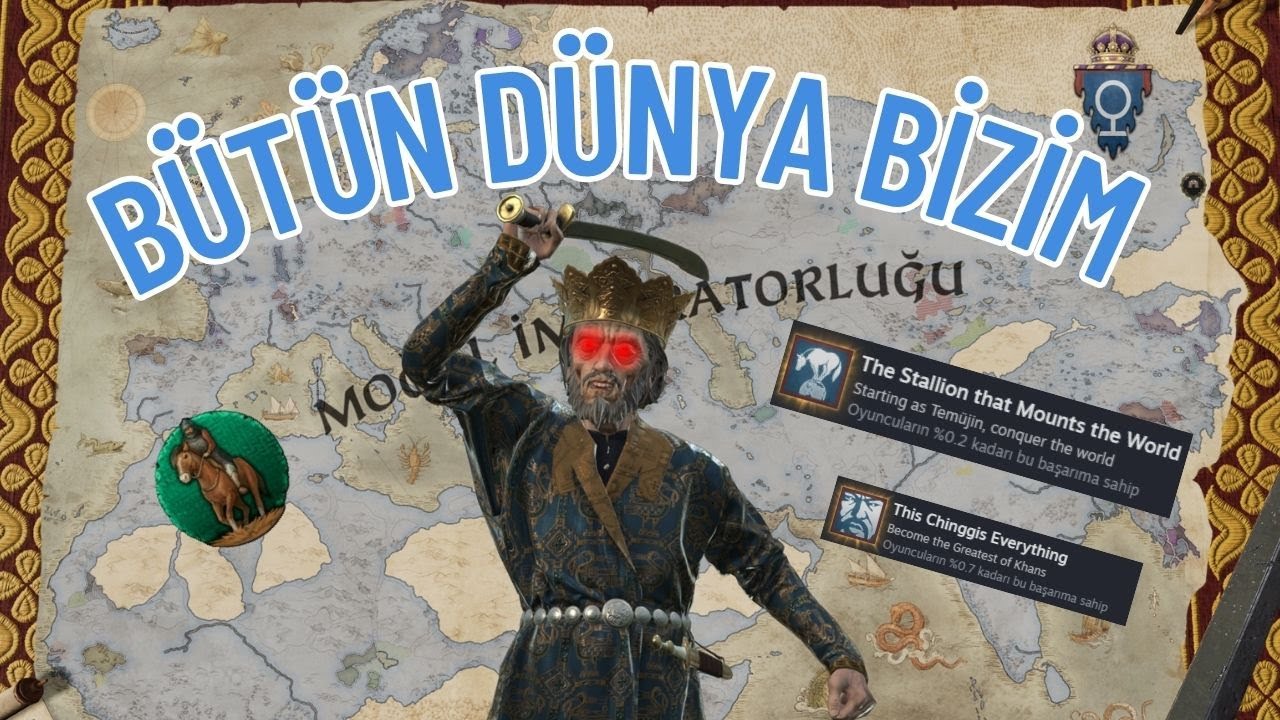 Moğollar Dünya Fethi Kağan 2. Temuçin - Final - #türkçe #crusaderkings3