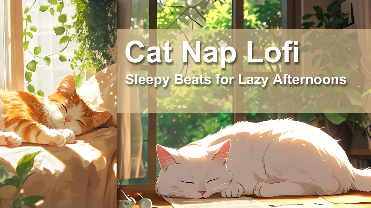 Cat Nap Lofi 🐱 Sleepy Beats for Lazy Afternoons
