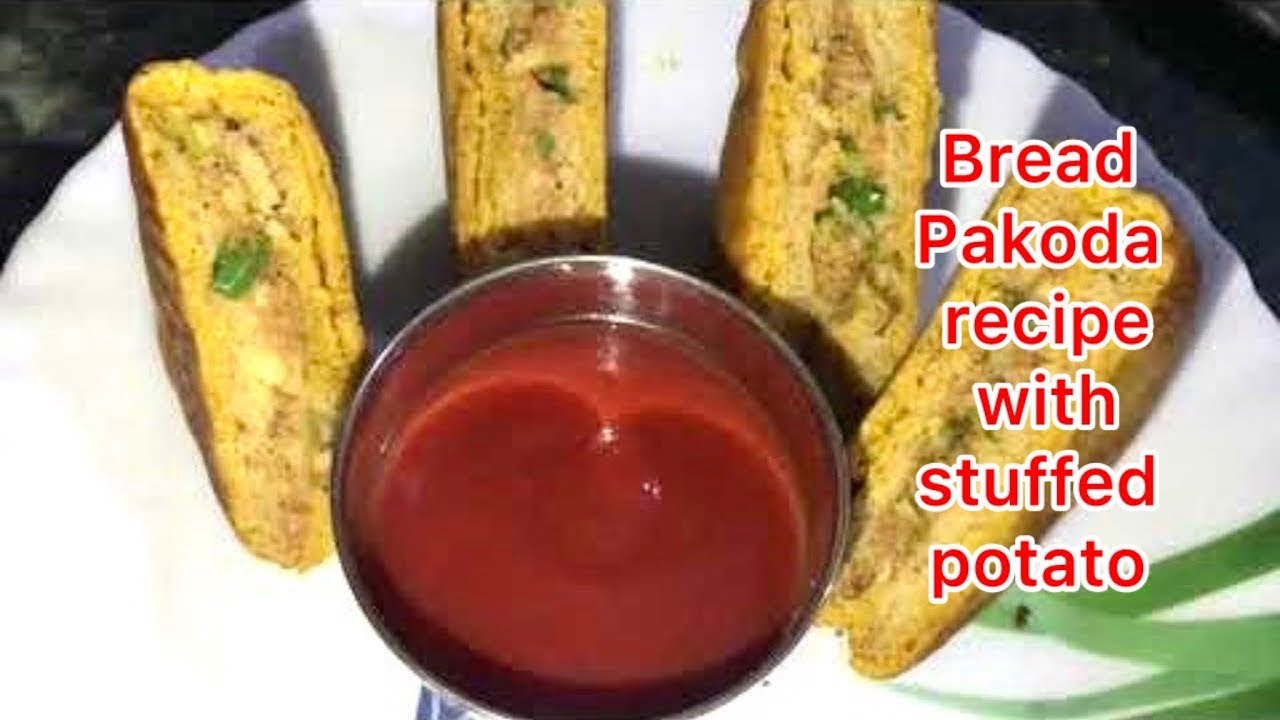 Bread Pakoda Recipe | Aloo Bread Pakoda Recipe | Stuffed potato