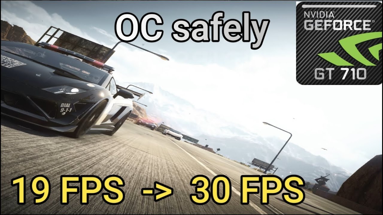 Increase Your Gaming Performance in GT 710 GDDR5 [ Simple OC Tutorial ]