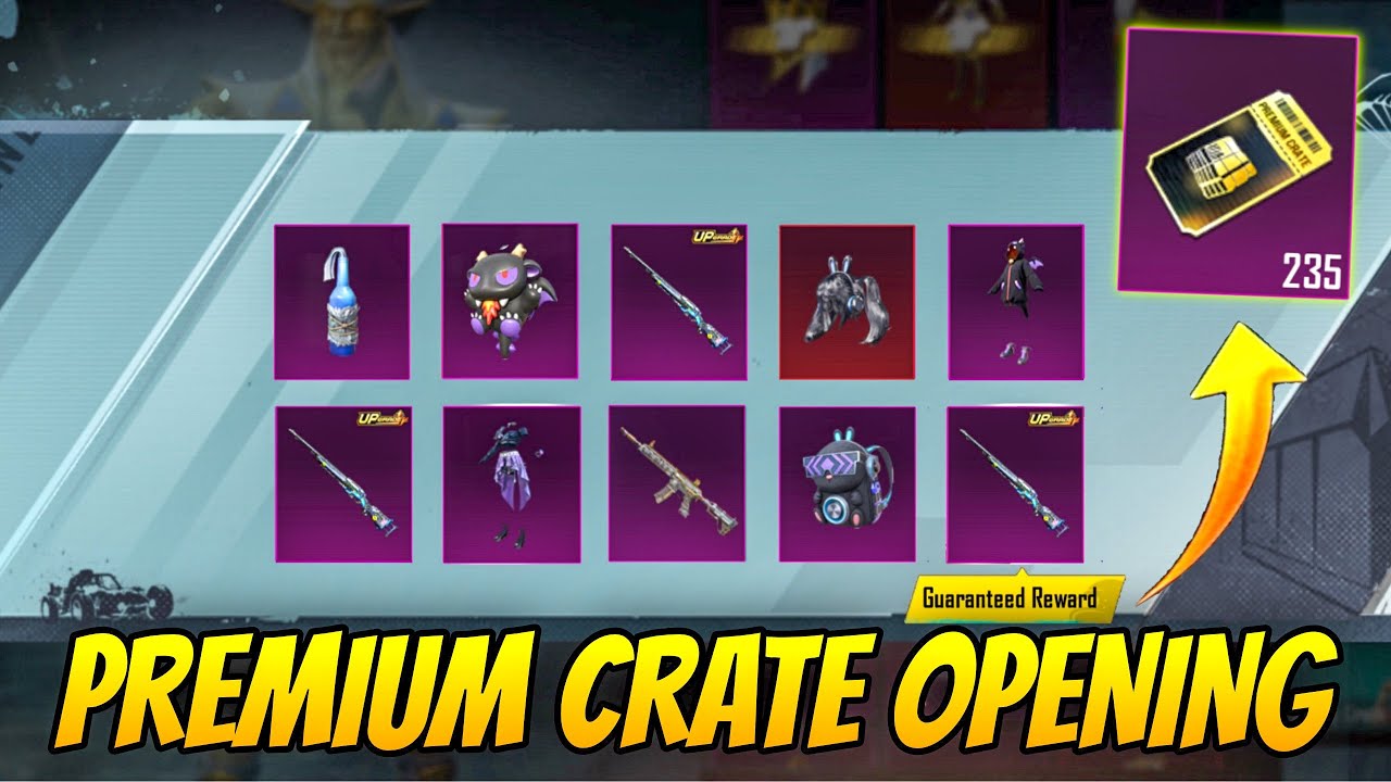 😍NEW PREMIUM CRATE OPENING ( BGMI & PUBG ) FREE UPGRADE M24 SKIN & MYTHIC SET NEW CONCEPT