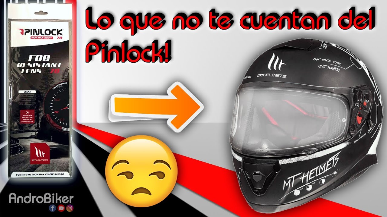 PINLOCK El Mejor Antiempañante Para El Casco...?  💩