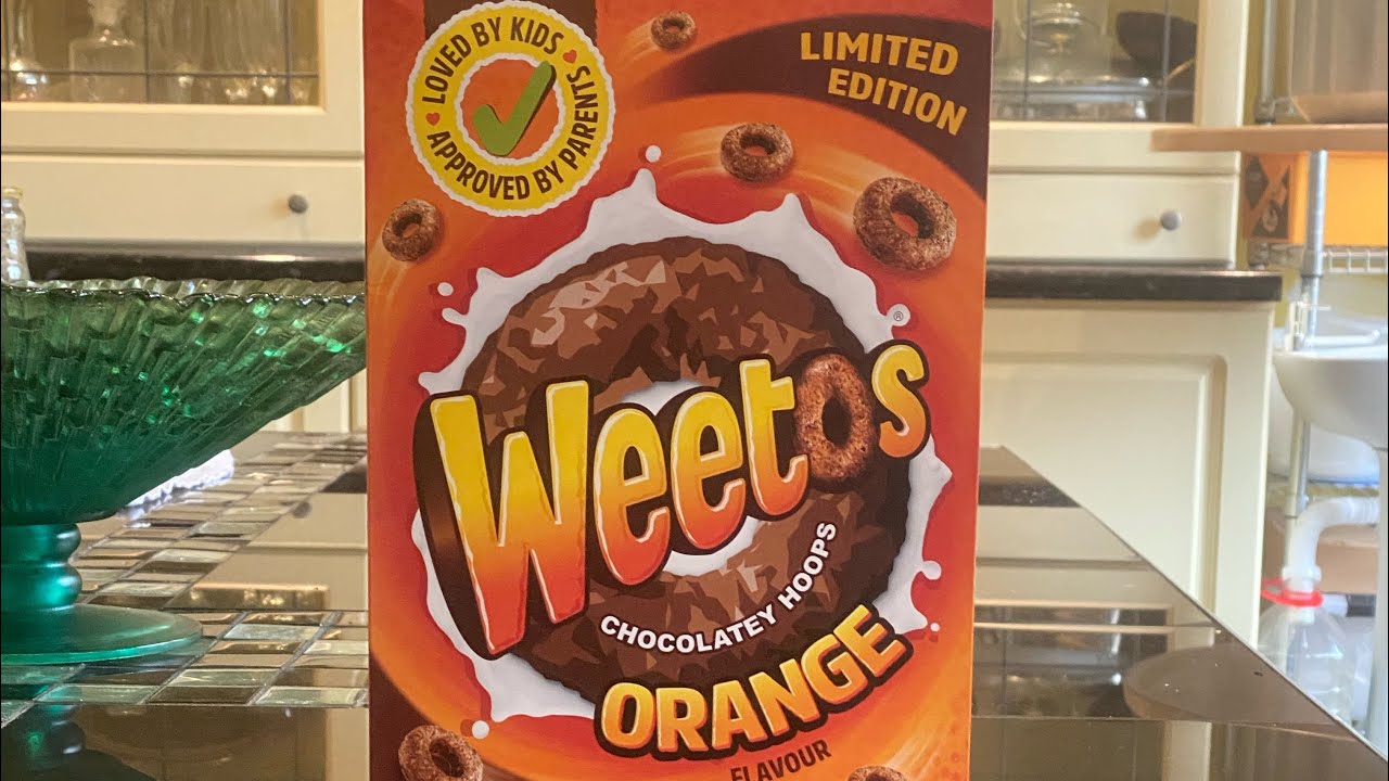 WEETOS ORANGE CEREAL STRAIGHT FROM THE BOX #asmr #unboxing #cereal
