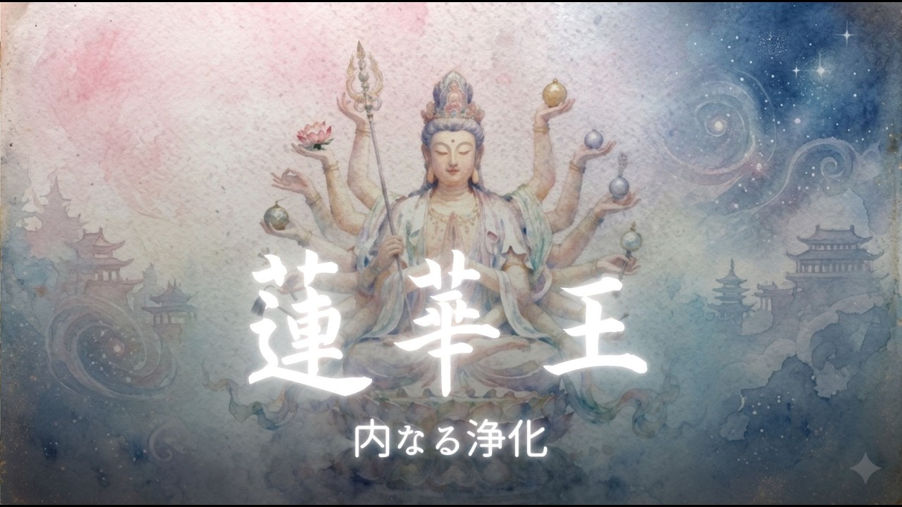 蓮華王｜第7チャクラ覚醒ヒーリング音楽｜瞑想・エネルギー浄化・集中用BGM – Lotus King Awakening