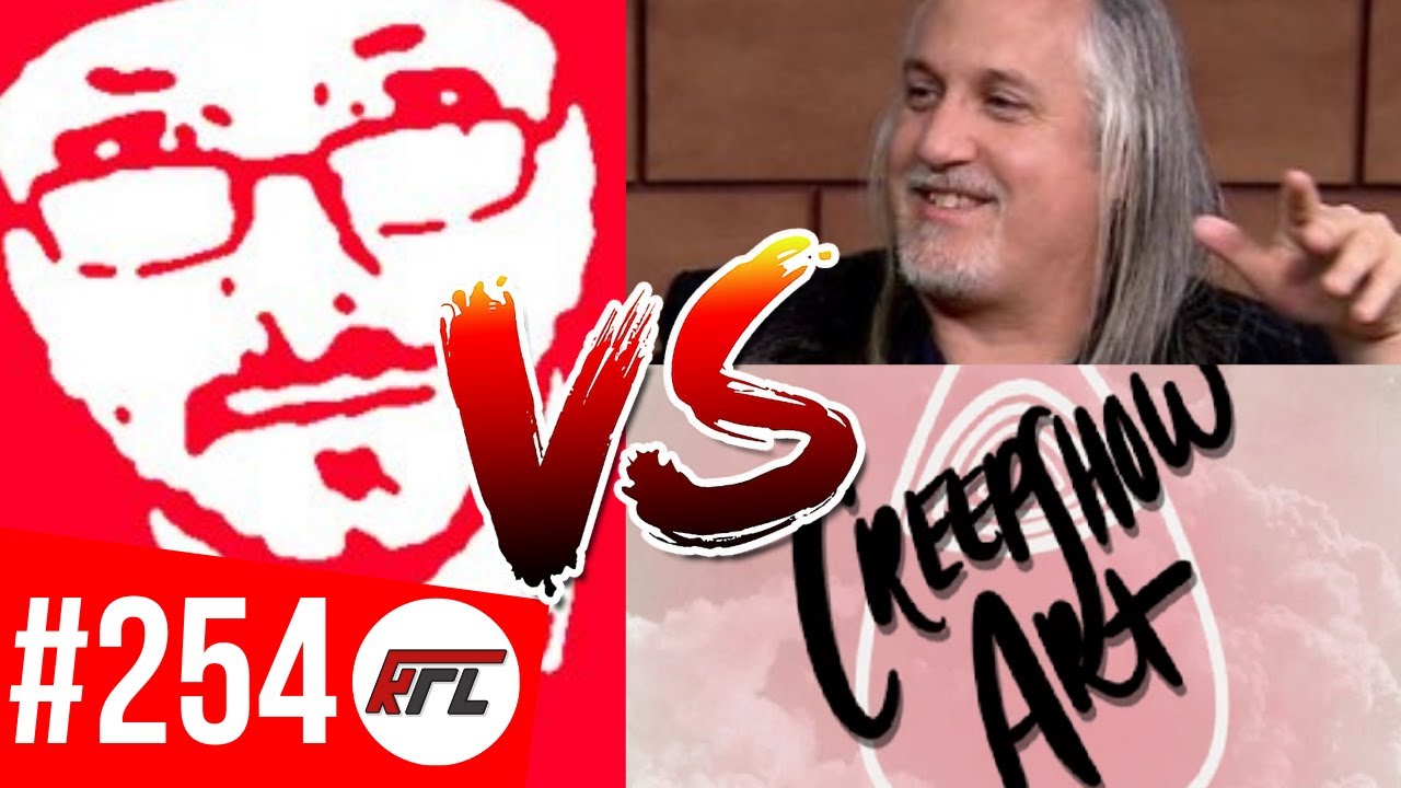 🔴Creepshow Art VS. UnirockTV + Stevie McRae Debate (Starts @ 2:05:50) | RFCAH #254🌵