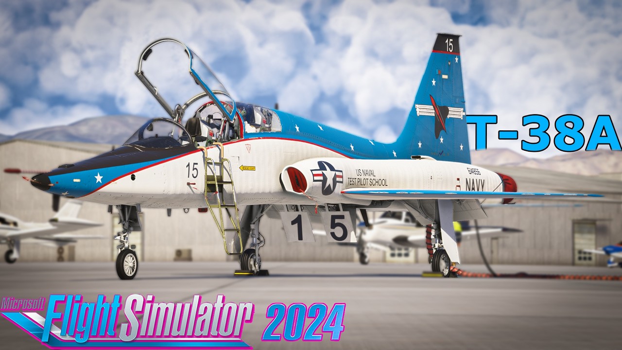Military Flight Simming Done Right! Famous Flyer T-38A for MSFS with a Real Airline Pilot