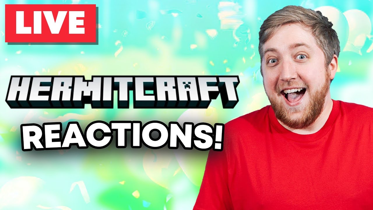 🔴 REACTING TO HERMITCRAFT CHARITY EVENT MOMENTS