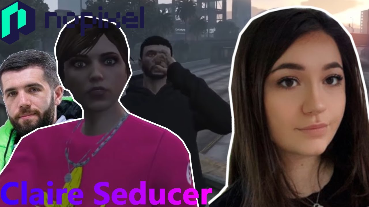 GTA 5 Roleplay - Claire Seducer MEETS ZERKAA!!! | NoPixel 3.0