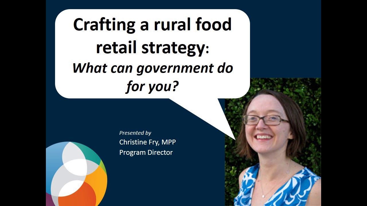 Food Access Strategies in Rural Communities