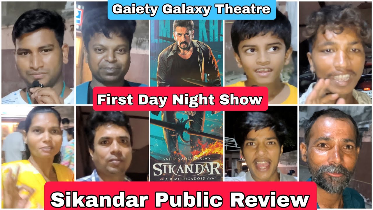 Sikandar Movie Public Review First Day Night Show At Gaiety Galaxy Theatre In Mumbai