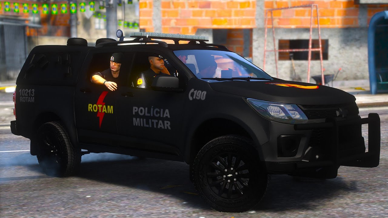 LADRÃO ATRASANDO TRABALHADOR E ROTAM ATRASANDO LADRÃO PMGO | GTA 5 POLICIAL